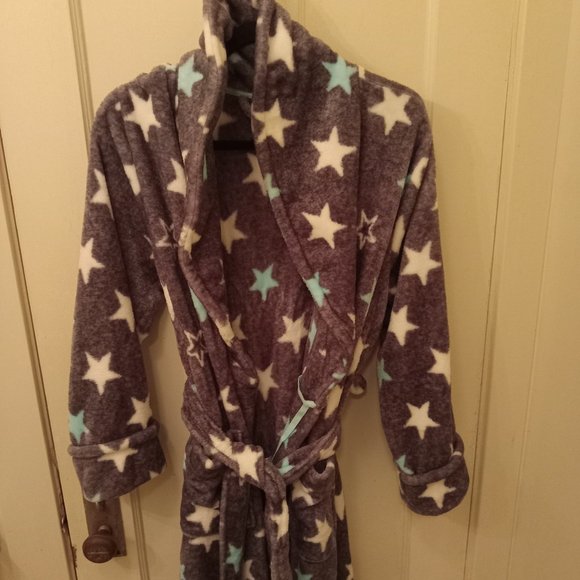 Sonoma Intimates & Sleepwear 3 For 8 Sonoma Grey And Blue Star Robe Poshmark